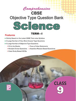 cover image of Comprehensive CBSE Objective Type Question Bank Science IX (Term-I)